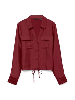 VMTOMA LS TIE SHIRT WVN Syrah