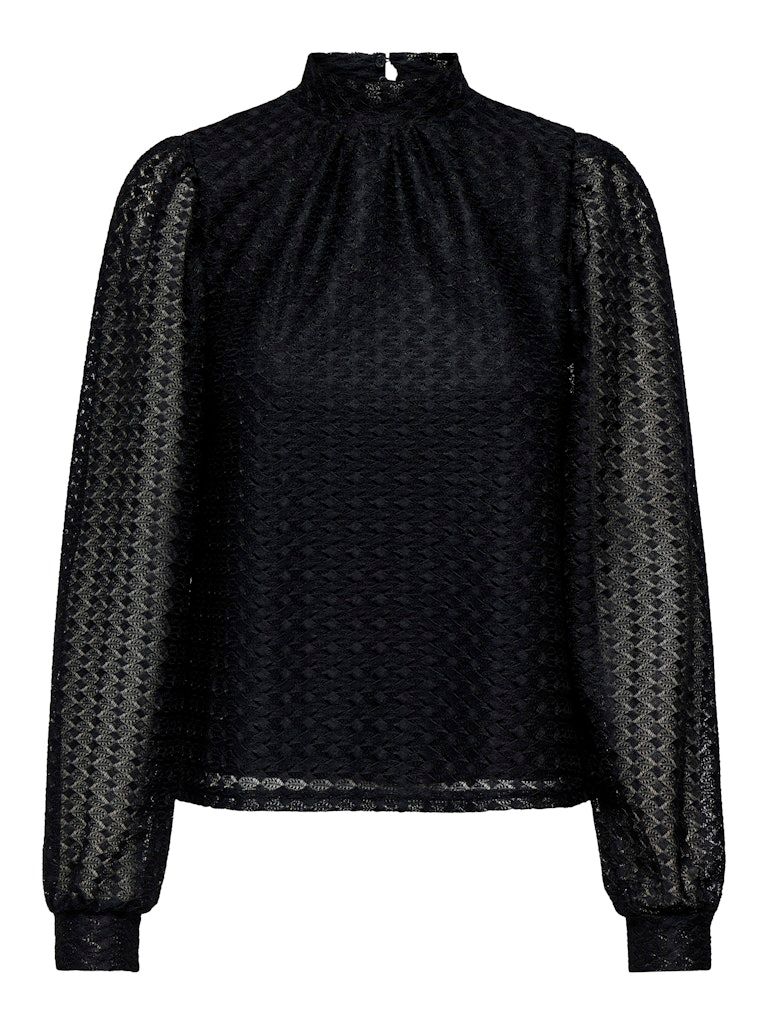ONLCOLBIE L/S TOP BOX JRS Black