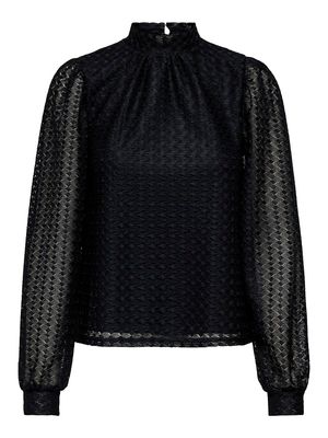 ONLCOLBIE L/S TOP BOX JRS Black
