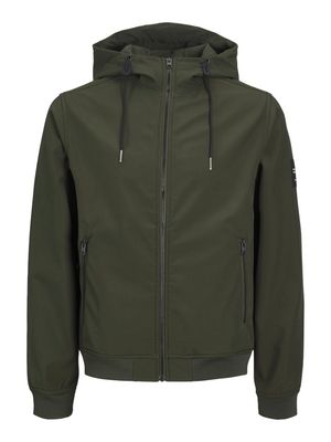 JJEBASIC SOFTSHELL HOOD NOOS Rosin