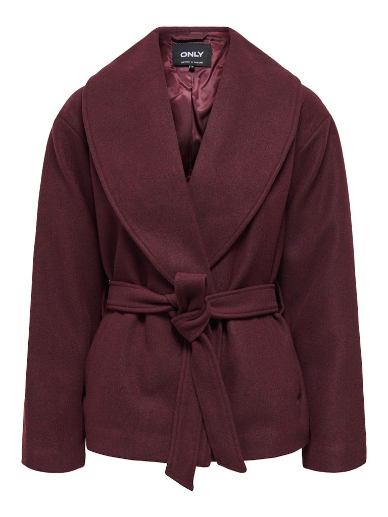 ONLAUGUSTA LIFE SHORT COAT OTW NOOS Port Royale/MELANGE