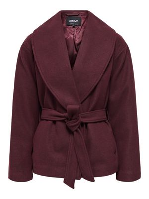 ONLAUGUSTA LIFE SHORT COAT OTW NOOS Port Royale/MELANGE
