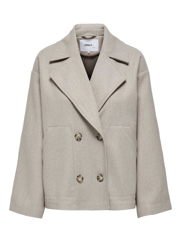 ONLNANCY LIFE JACKET NOOS OTW Simply Taupe/Melange