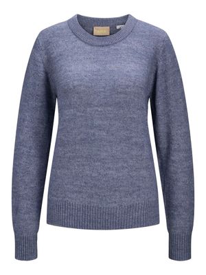 JXELVA CREW NECK KNIT Blue Ice