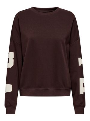 ONLSWEAT L/S BACK/SLEEVE PRINT SWT NOOS Vineyard Wine-BIRCH FLORIDA P