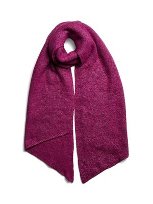 PCPYRON LONG SCARF LUREX NOOS BC Festival Fuchsia-SILVER LUREX