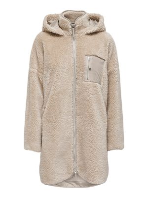 ONLSASCHA SHERPA JACKET LIFE OTW NOOS Cuban Sand
