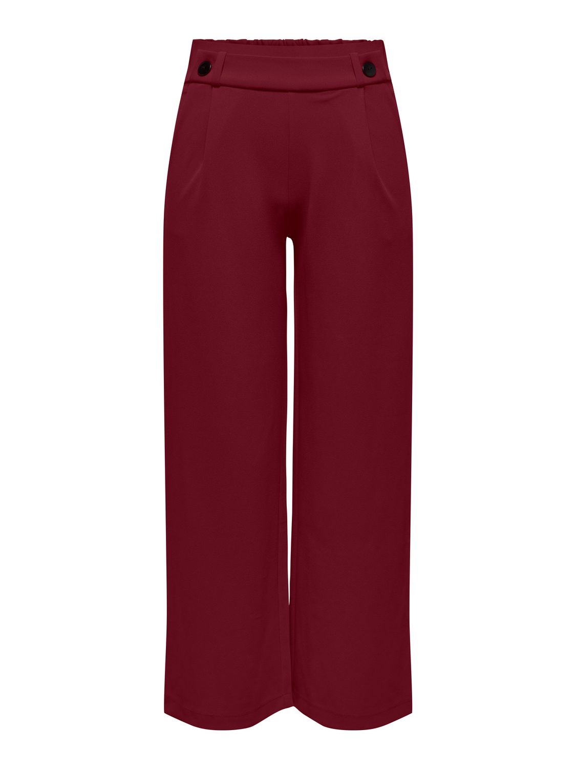 JDYGEGGO LIFE NEW LONG PANT JRS NOOS Cabernet-BLACK BUTTONS