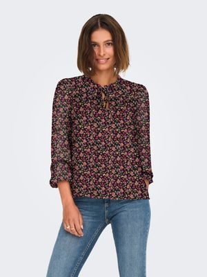 ONLDITSY L/S BLOUSE WVN NOOS Black/MIRNA DITSY