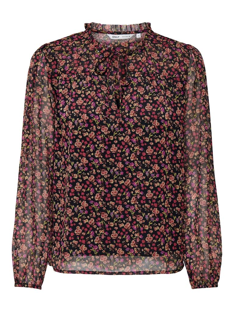 ONLDITSY L/S BLOUSE WVN NOOS Black/MIRNA DITSY