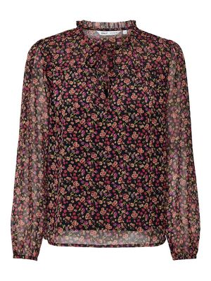 ONLDITSY L/S BLOUSE WVN NOOS Black/MIRNA DITSY