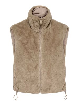 ONLDANA FAUX FUR REV.WAISTCOAT OTW CC Silver Mink