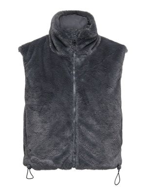 ONLDANA FAUX FUR REV.WAISTCOAT OTW CC Blackened Pearl