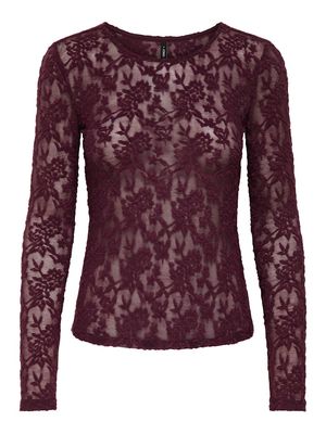 ONLBLAISE L/S TOP JRS Mauve Wine