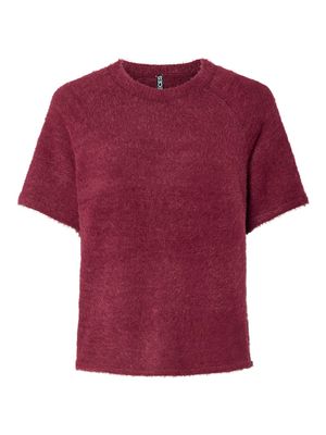 PCOVY SS O-NECK KNIT PWP BC Tawny Port
