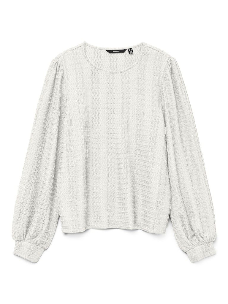 VMJASMIN LS O-NECK TOP JRS GA Snow White