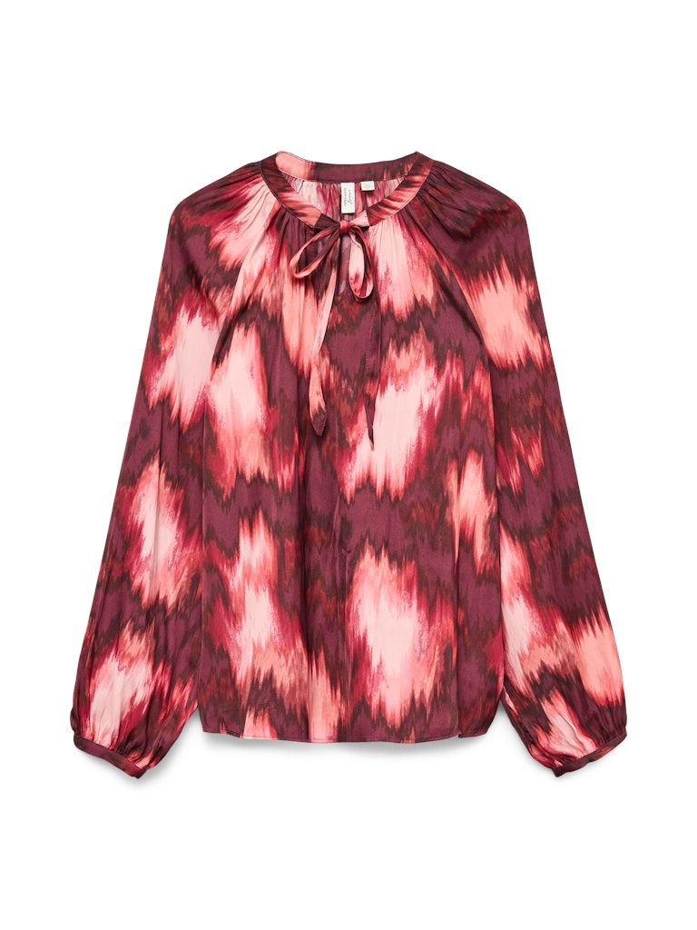 VMGERNA L/S TOP WVN LCS Winetasting/Gerna