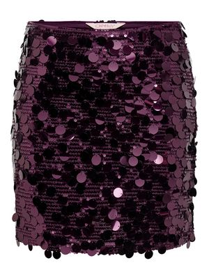 ONLJADEL SEQUINS SKIRT WVN Winetasting/W. WINET