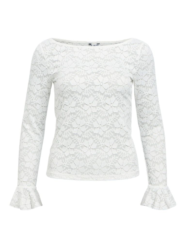 OBJINES L/S SLI TOP E WI25 Cloud Dancer