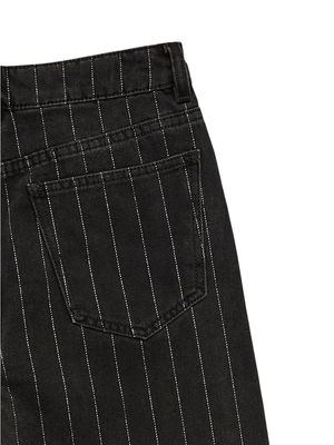VMKATHY HR WIDE LUREX DNM JEANS SI205 Dark Grey Denim/LURE