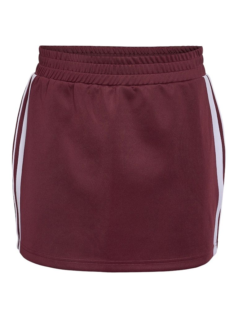 NMJENNA SHORT SKIRT JRS Windsor Wine/WHITE S