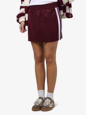 NMJENNA SHORT SKIRT JRS Windsor Wine/WHITE S