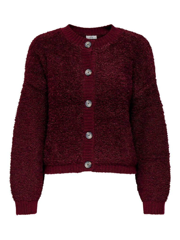 JDYEIRA LIFE L/S ONECK CARDIGAN KNT NOOS Cabernet