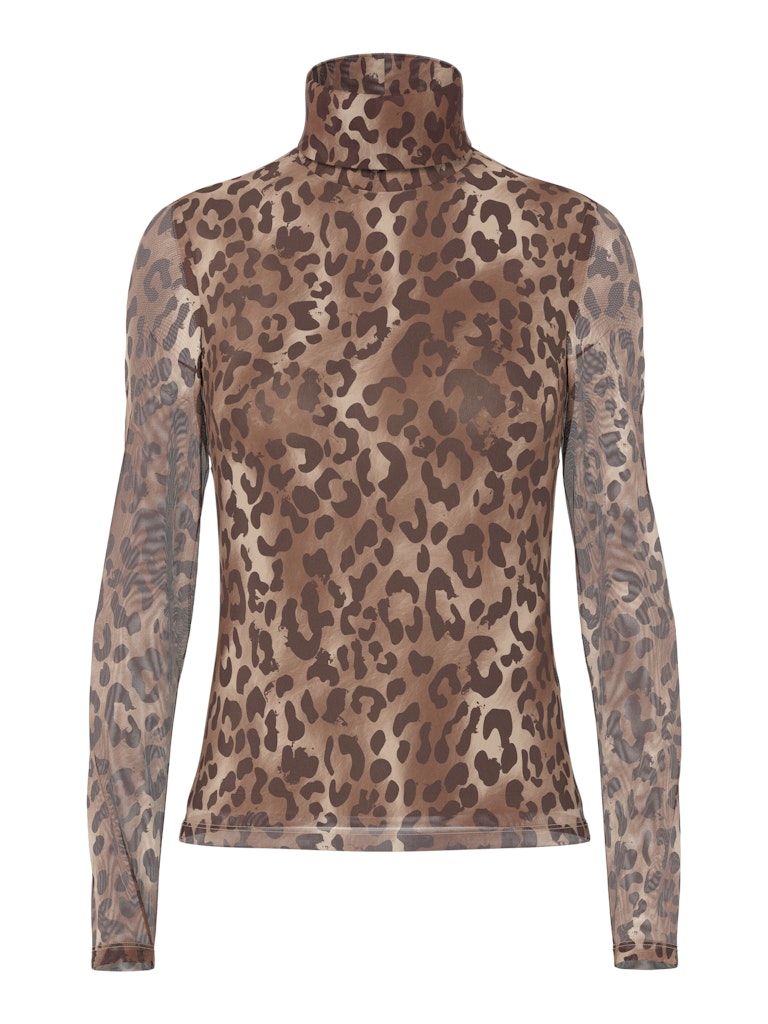 PCFLACY LS MESH TOP JRS D2D Toasted Coconut/LEO