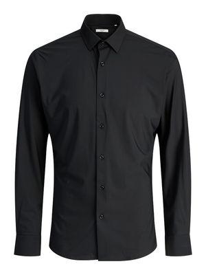 JPRBLAACTIVE STRETCH LS SHIRT SN Black