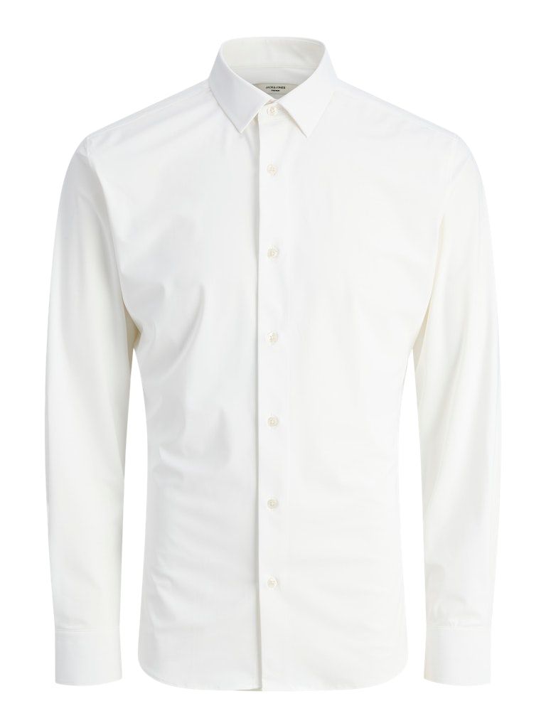 JPRBLAACTIVE STRETCH LS SHIRT SN White