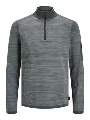 JCOMACE KNIT HALF ZIP SMU Urban Chic/Melange