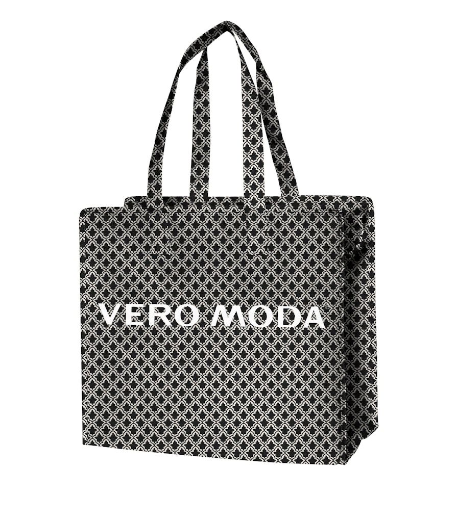 VMSHOPPING BAG PRINT Black/Birla