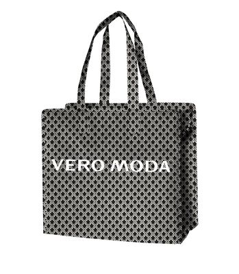 VMSHOPPING BAG PRINT Black/Birla