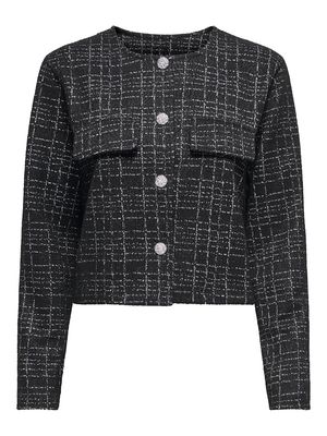 JDYDORIT L/S JACKET JRS Black-CHECK