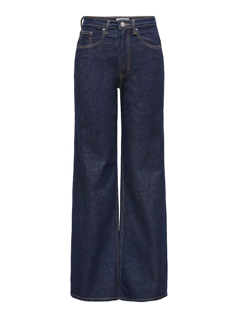 ONLJUICY HW WIDE RINSE DNM MAS763 NOOS Dark Blue Denim