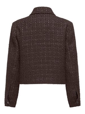 ONLSHONA L/S BOUCLE JACKET TLR Coffee Bean
