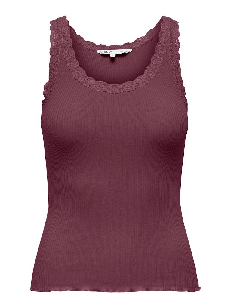 ONLSARA SHARAI LIFE TANK TOP JRS NOOS Burgundy
