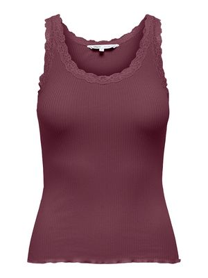 ONLSARA SHARAI LIFE TANK TOP JRS NOOS Burgundy