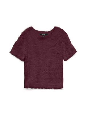 VMFLUFFY SS O-NECK PULLOVER Winetasting