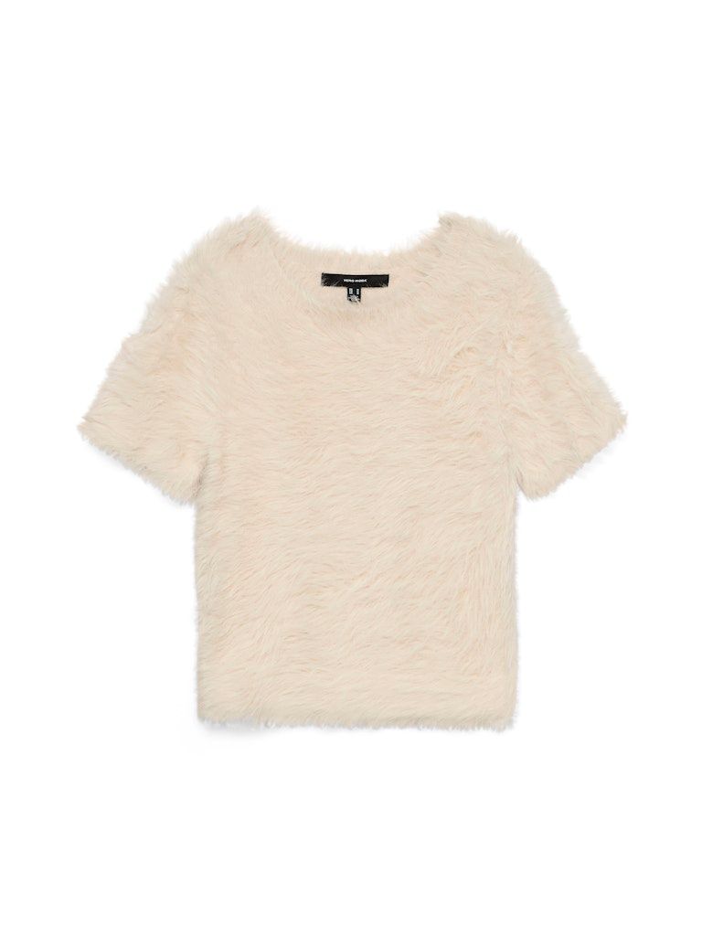 VMFLUFFY SS O-NECK PULLOVER Birch