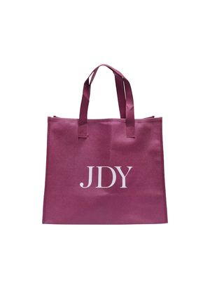 JDYSHOPPING OPEN BAG SOLID Amaranth Purple/WHIT