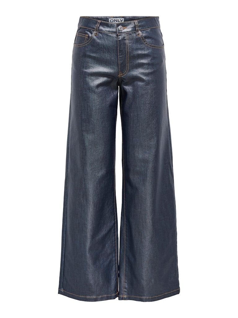 ONLHOPE-CITA MW WIDE COATED PANT CC PNT Night Sky/W CONTRAST
