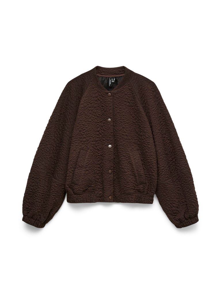 VMLEONIE LS SWEAT BOMBER EXP Chocolate Torte