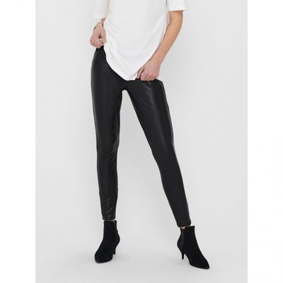 ONLCOOL COATED LEGGING NOOS JRS Black
