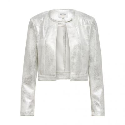 ONLCARINA FAUX SUEDE BOLERO OTW Bright White