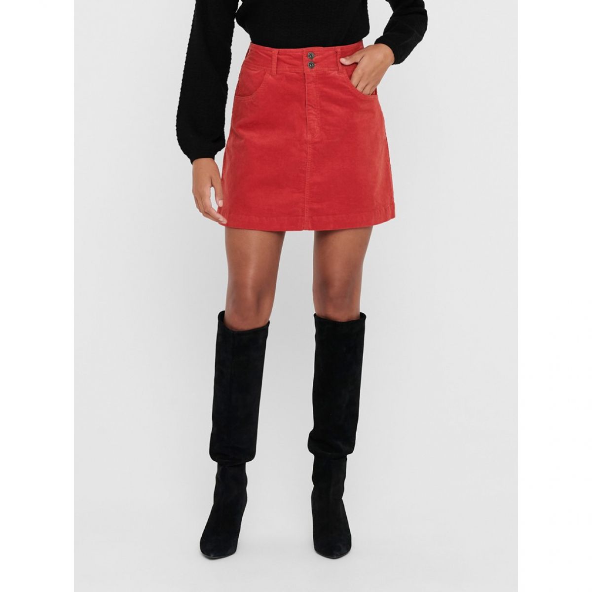 JDYERA LIFE SHORT SKIRT CORD PNT Baked Apple