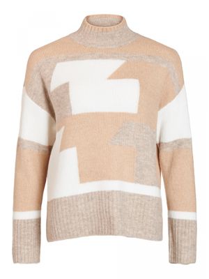 VISARABI KNIT L/S TOP/CAMP Natural Melange/SIMP