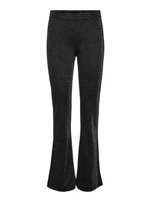 VMKAMMA MR FLARED GLITTER PANT GA COLOR Black/SILVER GLITTER