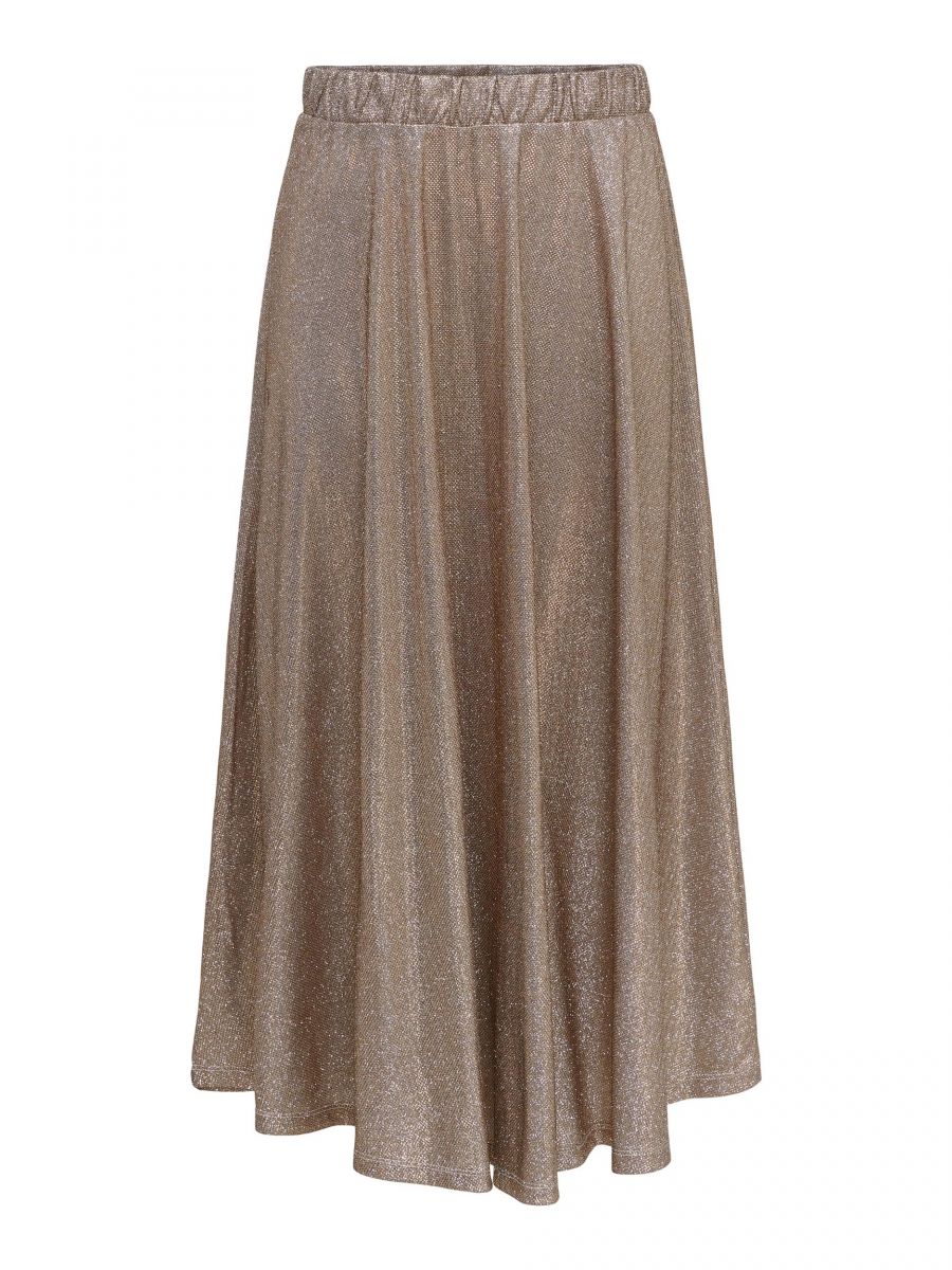 ONLMIRNA GLITTER SKIRT JRS Cement