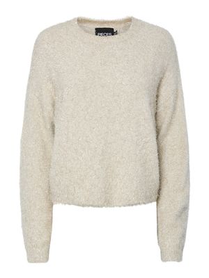 PCMIE LS O-NECK KNIT Birch